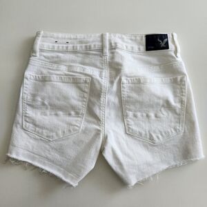 American Eagle Outfitters Super Super Stretch White Denim Shorts Size 2